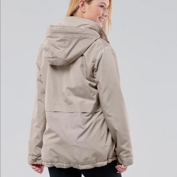 Hollister girls women’s Anorak fleeced Jacket - Picture 5 of 5